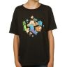  Футболка Minecraft Run Away! Glow in the Dark Youth Tee (розмір L)
