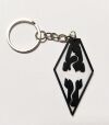Брелок Skyrim Keychain Скайрим ABS пластик 5 см.