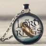 Брелок LOTR The lord of the rings (метал + скло)