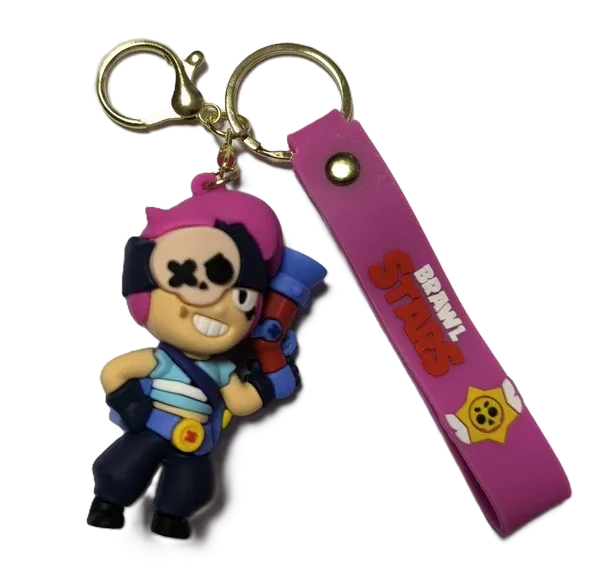 Брелок підвіска на рюкзак Brawl Stars 3D Keychain Backpack Бравл старс №6 Брелок підвіска на рюкзак Brawl Stars 3D Keychain Backpack Бравл старс №6
