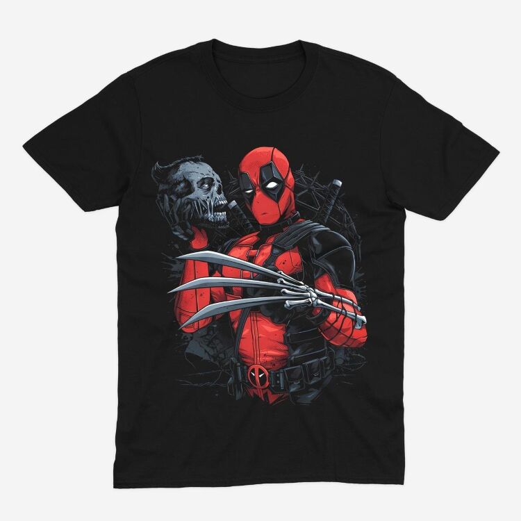 Футболка Morze Marvel Deadpool Марвел Дедпул (розмір L)