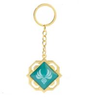 Брелок Genshin Impact Anime Keychain Геншин Імпакт метал 5 см. №2