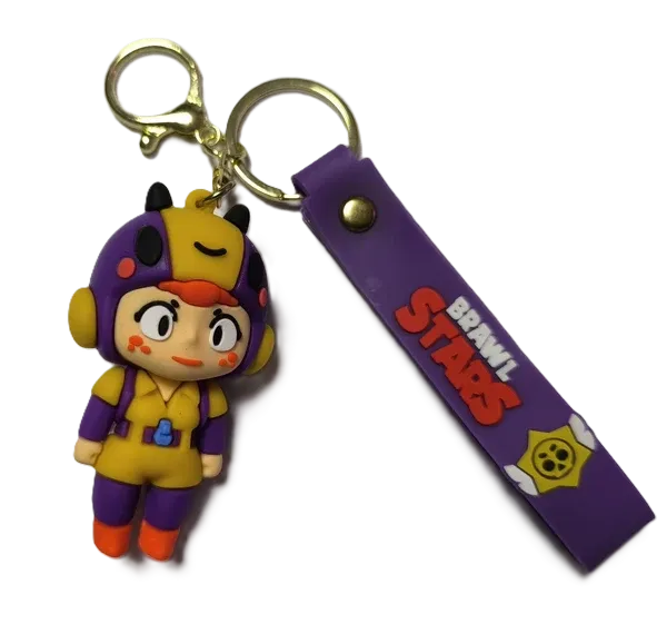 Брелок підвіска на рюкзак Brawl Stars 3D Keychain Backpack Бравл старс №8 Брелок підвіска на рюкзак Brawl Stars 3D Keychain Backpack Бравл старс №8