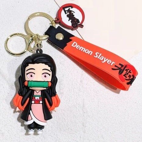 Брелок подвеска на рюкзак Demon Slayer Nezuko Kamado Незуко Камадо Клинок, рассекающий демонов Брелок подвеска на рюкзак Demon Slayer Nezuko Kamado Незуко Камадо Клинок, рассекающий демонов