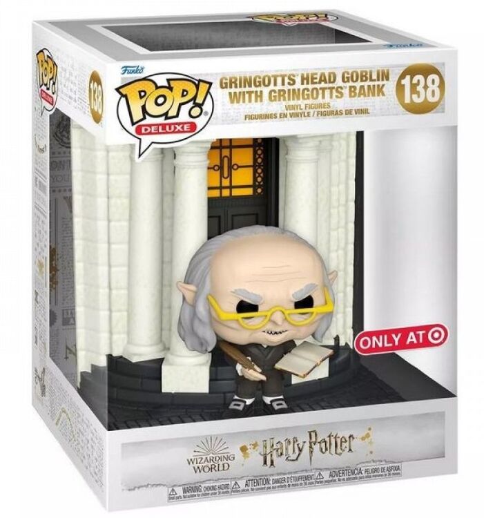 Фігурка Funko Harry Potter Head Goblin with Gringotts Bank фанко Гаррі Поттер Гоблін 138 Фігурка Funko Harry Potter Head Goblin with Gringotts Bank фанко Гаррі Поттер Гоблін 138