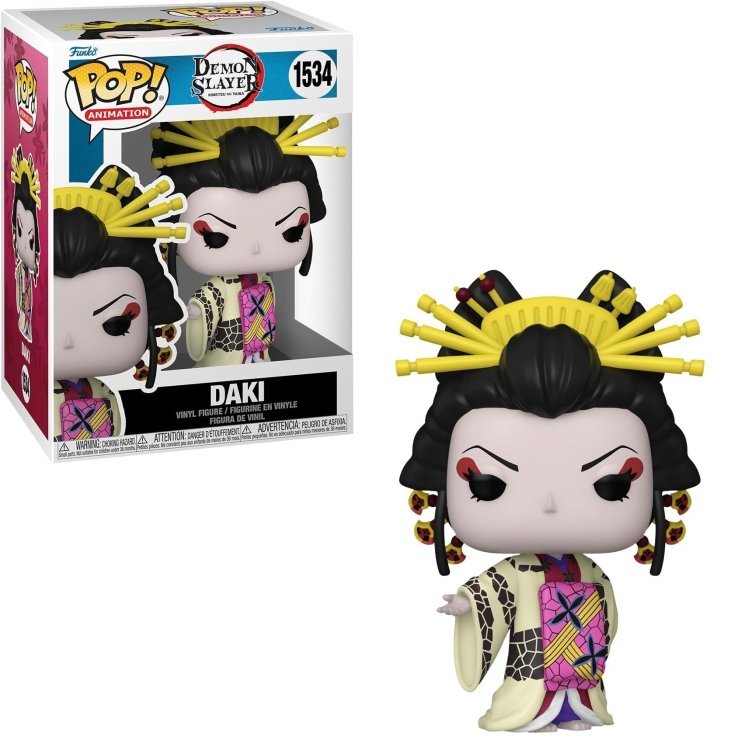 Фігурка Funko Demon Slayer Daki Фанко Клинок, що розсікає демонів Дакі 1534 Фігурка Funko Demon Slayer Daki Фанко Клинок, що розсікає демонів Дакі 1534