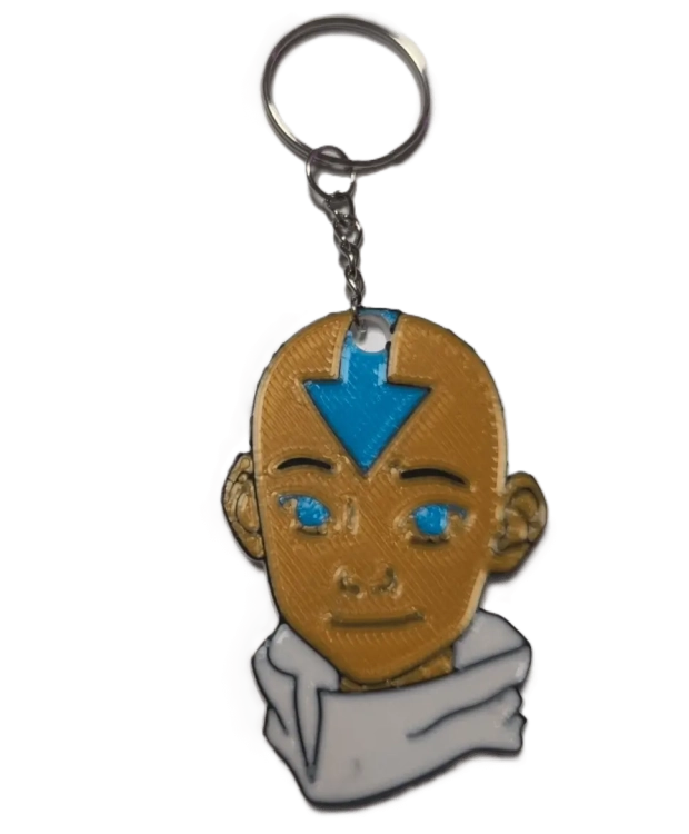 Брелок Avatar: The Last Airbender Aang Аватар на Аанг Keychain ABS пластик 4 см. Брелок Avatar: The Last Airbender Aang Аватар на Аанг Keychain ABS пластик 4 см.