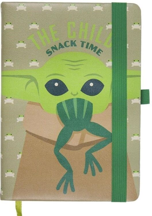 Блокнот Star Wars Faux-leather Notebook Mandalorian The Child Grogu Мандалорець Блокнот Star Wars Faux-leather Notebook Mandalorian The Child Grogu Мандалорець