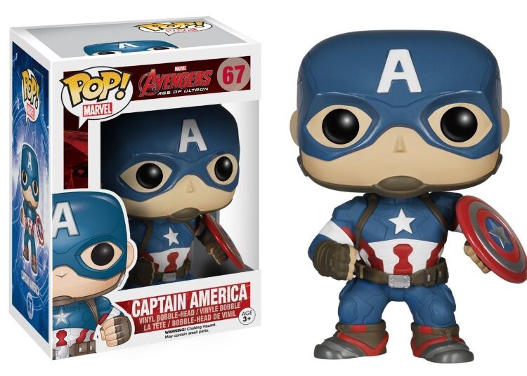 Фігурка Avengers Captain America Pop! Vinyl Figure Фігурка Avengers Captain America Pop! Vinyl Figure