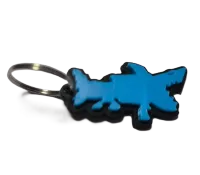 Брелок League of Legends Arcane Ліга Легенд Logo Keychain ABS пластик 4 см.