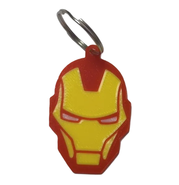 Брелок Marvel Iron-man Keychain Залізна Людина ABS пластик 5 см. №1 Брелок Marvel Iron-man Keychain Залізна Людина ABS пластик 5 см. №1
