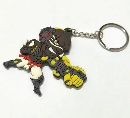 Брелок 3D Овервотч Overwatch Двосторонній об'ємний - Doomfist Брелок 3D Овервотч Overwatch Двосторонній об'ємний - Doomfist