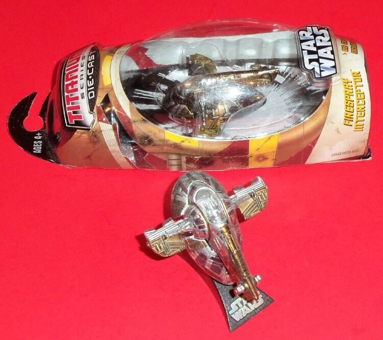 Фігурка Hasbro STAR WARS FIRESPRAY INTERCEPTOR SLAVE 1 - 2007 Фігурка Hasbro STAR WARS FIRESPRAY INTERCEPTOR SLAVE 1 - 2007