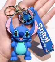 Брелок підвіска на рюкзак Stitch Blue Стич 3D Keychain Backpack
