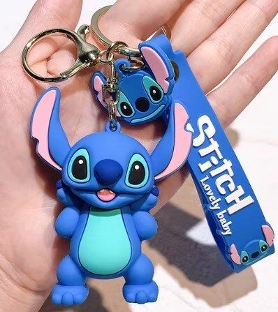 Брелок підвіска на рюкзак Stitch Blue Стич 3D Keychain Backpack Брелок підвіска на рюкзак Stitch Blue Стич 3D Keychain Backpack