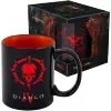 Чашка Blizzard DIABLO IV: Necromancer Sigil кружка Диабло Некромант 325 мл