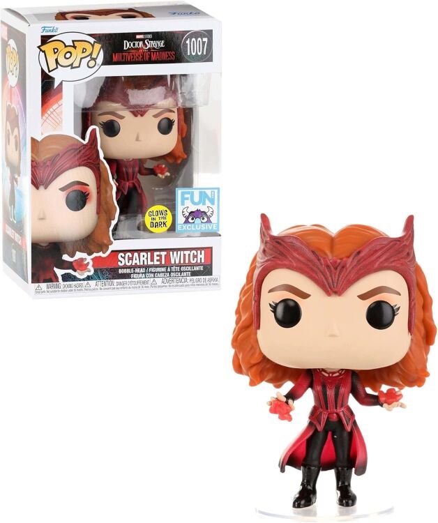 Фігурка Funko Marvel Doctor Strange Multiverse of Madness Scarlet Witch Фанко АЛАЯ ВІДЬМА 1007 Фігурка Funko Marvel Doctor Strange Multiverse of Madness Scarlet Witch Фанко АЛАЯ ВІДЬМА 1007