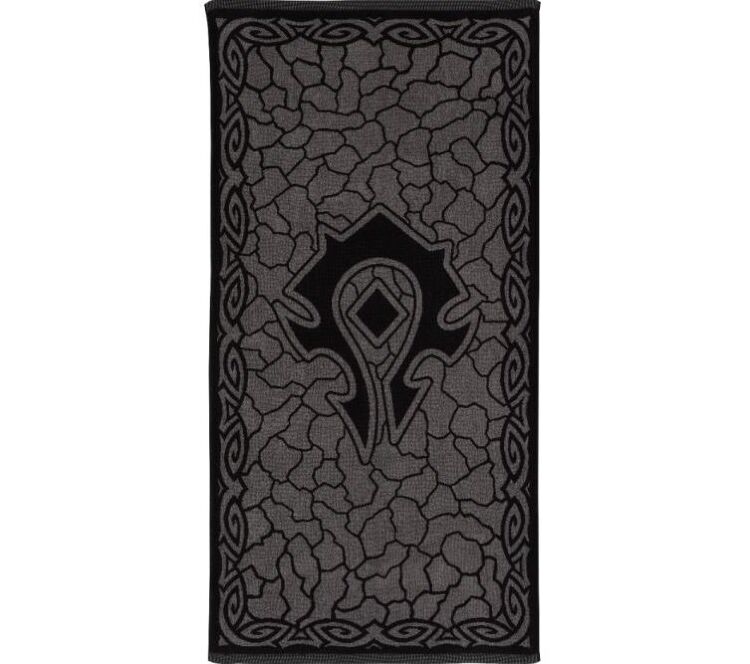 Рушник зі знаком Орди (World of Warcraft Horde Logo Towel) 140 x 70 cm