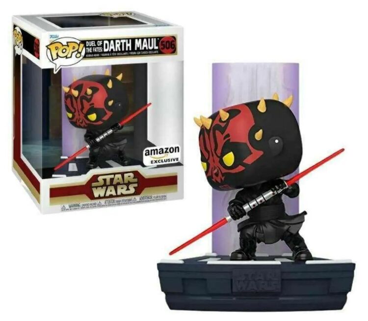 Фігурка Funko Star Wars Duel of The Fates - Darth Maul (Amazon Exclusive) Фанко Дарт Мол 506 Фігурка Funko Star Wars Duel of The Fates - Darth Maul (Amazon Exclusive) Фанко Дарт Мол 506
