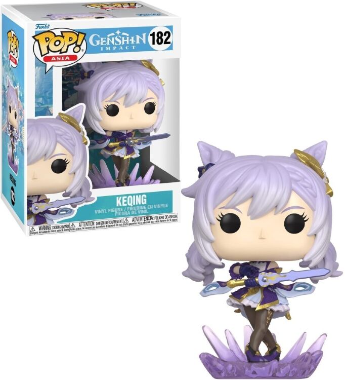Фігурка Funko Genshin Impact Keqing Фанко Геншін Імпакт Ке Цин 182 Фігурка Funko Genshin Impact Keqing Фанко Геншін Імпакт Ке Цин 182