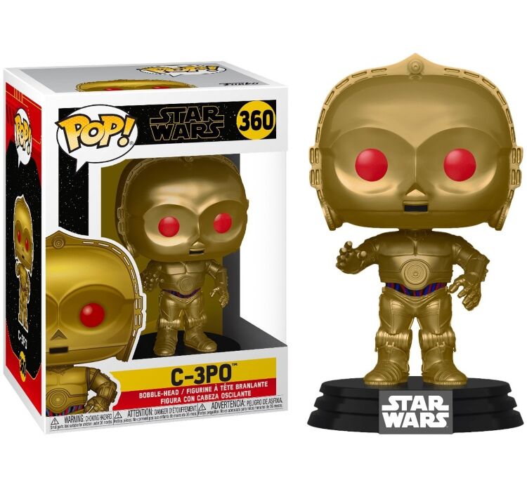 Фігурка Funko Pop Star Wars - C-3PO (Red Eyes) 360