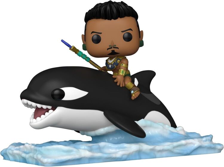 Фігурка Funko Marvel Black Panther Wakanda Forever Namor with Orca Фанко Чорна пантера Немор з косаткой 116 Фігурка Funko Marvel Black Panther Wakanda Forever Namor with Orca Фанко Чорна пантера Немор з косаткой 116