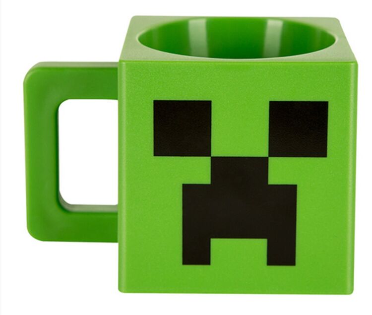 Чашка Minecraft Creeper Face Licensed Jinx Майнкрафт пластик Чашка Minecraft Creeper Face Licensed Jinx Майнкрафт пластик