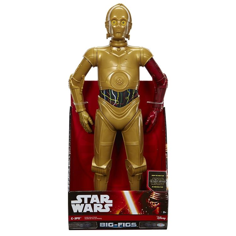 Фігурка Star Wars - Disney Jakks Giant 18 "Red Arm C-3PO Figure Фігурка Star Wars - Disney Jakks Giant 18 "Red Arm C-3PO Figure