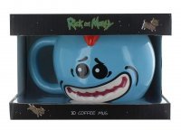 Чашка Рик и Морти мистер Мисикс Mr. Meeseeks 3D Sculpted Mug 18 Oz