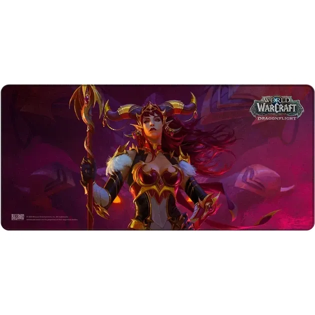 Килимок ігрова поверхня Blizzard World Of Warcraft Dragonflight Alexstrasza XL (90*42 cm) Килимок ігрова поверхня Blizzard World Of Warcraft Dragonflight Alexstrasza XL (90*42 cm)