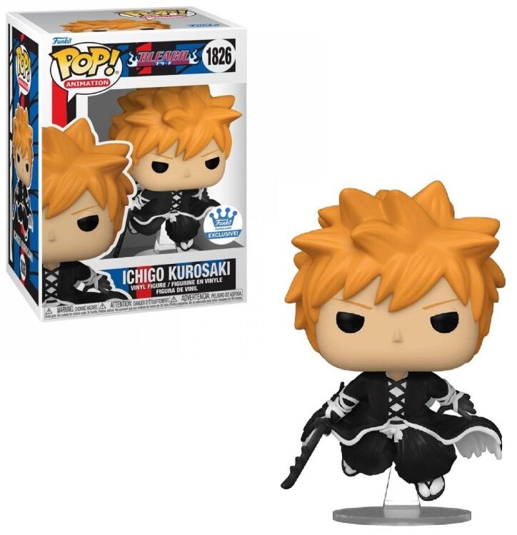 Фігурка Funko Bleach: Ichigo Kurosaki фанко Бліч Ічіго Куросакі (Exclusive) 1826 Фігурка Funko Bleach: Ichigo Kurosaki фанко Бліч Ічіго Куросакі (Exclusive) 1826