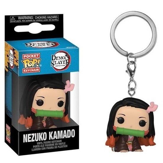 Брелок Funko Demon Slayer Keychain Nezuko Kamado Фанко Незуко Камадо Клинок, що розсікає демонів Брелок Funko Demon Slayer Keychain Nezuko Kamado Фанко Незуко Камадо Клинок, що розсікає демонів