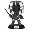 Фігурка Funko Star Wars: Mandalorian with Darksaber Фанко Мандалорець Темний меч (Glow, Exclusive) 491
