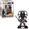 Фігурка Funko Star Wars: Mandalorian with Darksaber Фанко Мандалорець Темний меч (Glow, Exclusive) 491