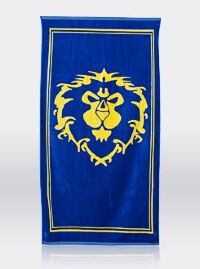 Рушник зі знаком Альянсу (Alliance World of Warcraft Towel) 150 x 72 cm