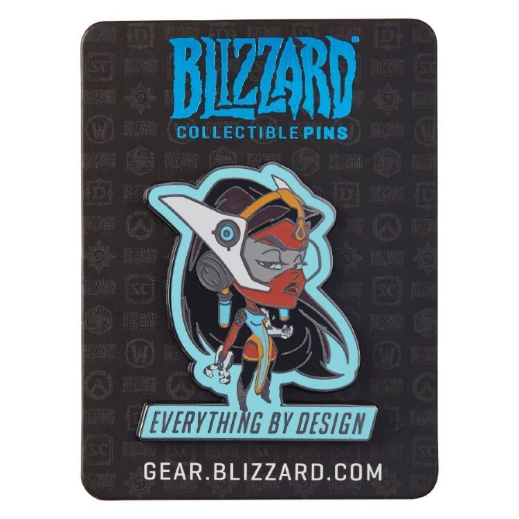 Значок Blizzard Collectible Pins Cute But Deadly Symmetra Pin Значок Blizzard Collectible Pins Cute But Deadly Symmetra Pin