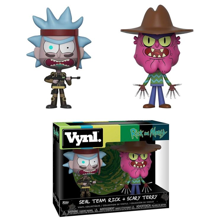 Фігурка Funko Vynl: Rick and Morty - Seal Rick and Scary Terry Фігурка Funko Vynl: Rick and Morty - Seal Rick and Scary Terry