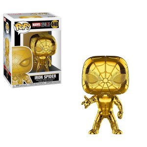 Iron spider funko shop pop gold