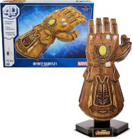 Пазл 4D Build Marvel Infinity Gauntlet puzzle 3D картон Рукавичка нескінченності 142 шт.