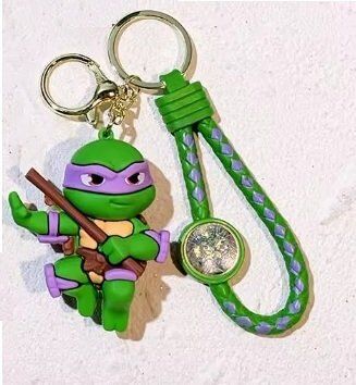 Брелок підвіска на рюкзак TMNT Teenage Mutant Ninja Turtles 3D Keychain Черепашки ніндзя Донателло