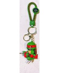 Брелок підвіска на рюкзак TMNT Teenage Mutant Ninja Turtles 3D Keychain Черепашки ніндзя Рафаель