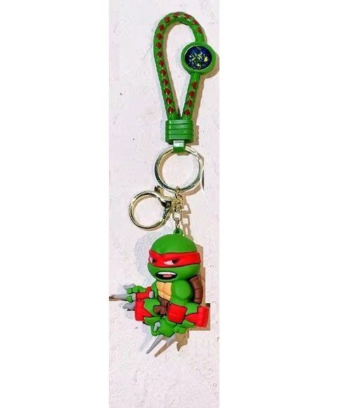 Брелок підвіска на рюкзак TMNT Teenage Mutant Ninja Turtles 3D Keychain Черепашки ніндзя Рафаель Брелок підвіска на рюкзак TMNT Teenage Mutant Ninja Turtles 3D Keychain Черепашки ніндзя Рафаель