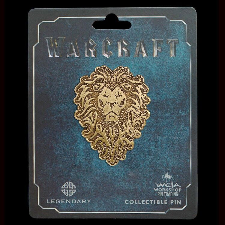 Значок Alliance collectible Pin Warcraft Alliance Distressed Bronze Значок Alliance collectible Pin Warcraft Alliance Distressed Bronze