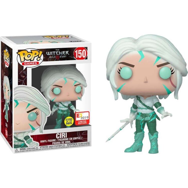 Фігурка Funko Pop! Відьмак (Witcher) - Ciri GLOW FIGURE E3 2019 Фігурка Funko Pop! Відьмак (Witcher) - Ciri GLOW FIGURE E3 2019