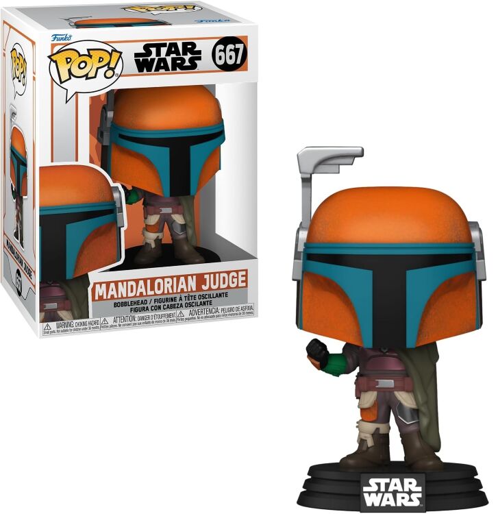 Фигурка Funko Star Wars: Mandalorian Judge фанко Мандалорец Судья 667