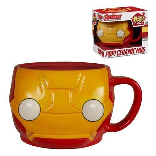 Чашка Avengers - Iron Man Pop! Home 12 oz. Mug Чашка Avengers - Iron Man Pop! Home 12 oz. Mug