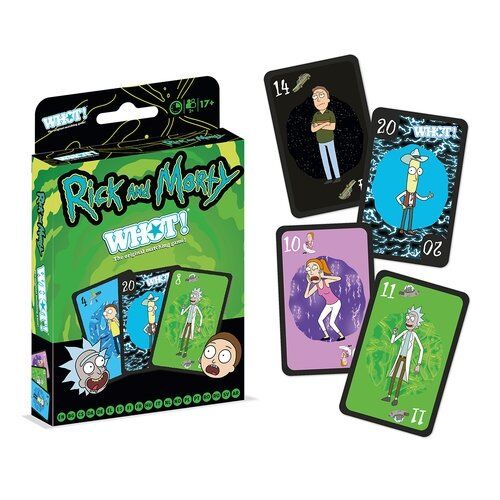 Гральні карти Рік та Морті Rick and Morty WHOT! Board Game Гральні карти Рік та Морті Rick and Morty WHOT! Board Game