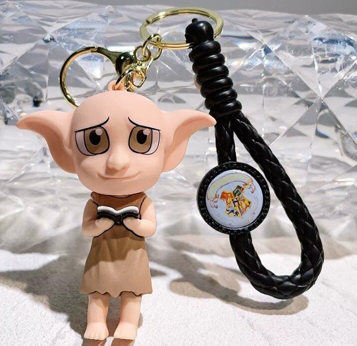 Брелок підвіска на рюкзак Harry Potter Dobby 3D Keychain Backpack Доббі 2