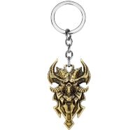 Брелок - Diablo III Logo Metal bronze