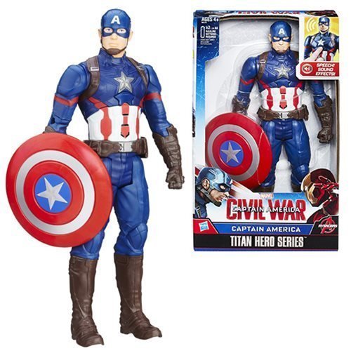 Фігурки Captain America Civil War Electronic Titan Hero Talking 12 "Action Figure